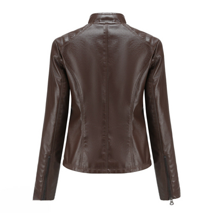 Stilvolle und einzigartige Damen-Lederjacke