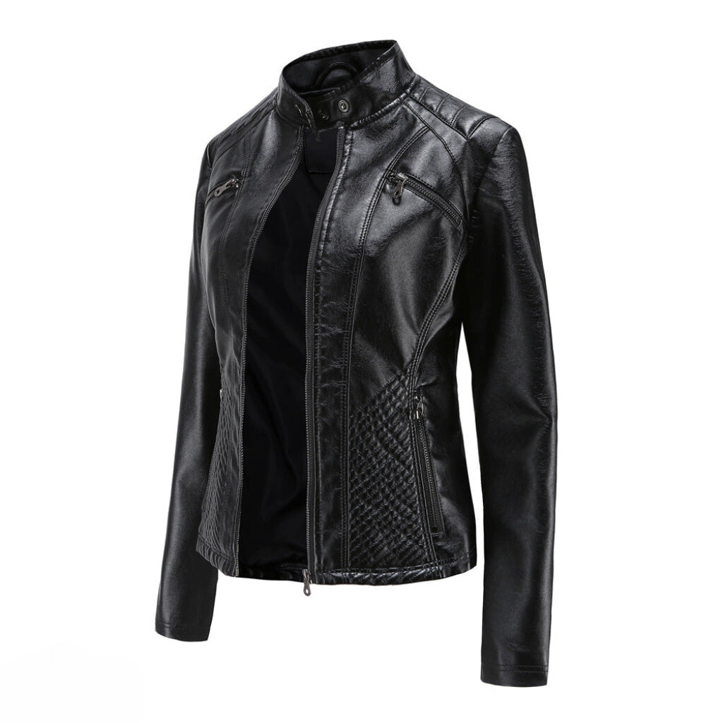 Stilvolle und einzigartige Damen-Lederjacke