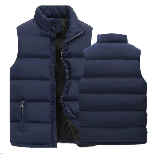 Leichtgewicht-Steppweste für Herren mit sportlichem Design