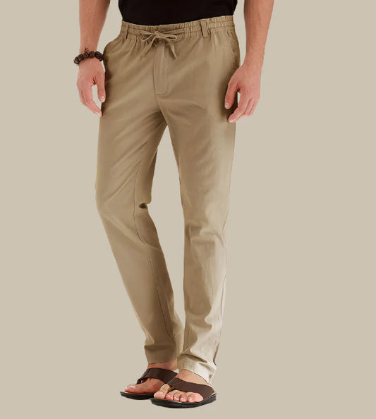 Herren Sommerhose mit Elastischem Bund und Luftigem Komfort