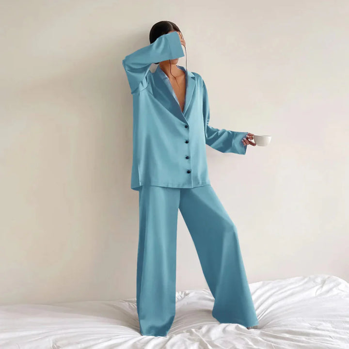 Satin-Loungewear-Set für Damen