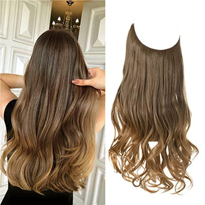 Unsichtbare Haarverlängerung für mühelosen Style