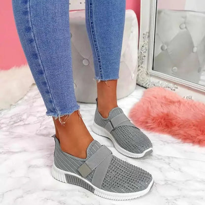 Elegante T-Strap Flats für Damen