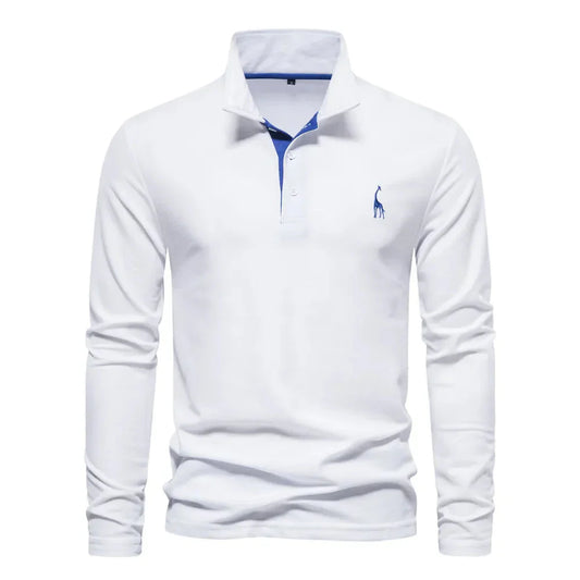 Polo mit langen Ärmeln für Herren